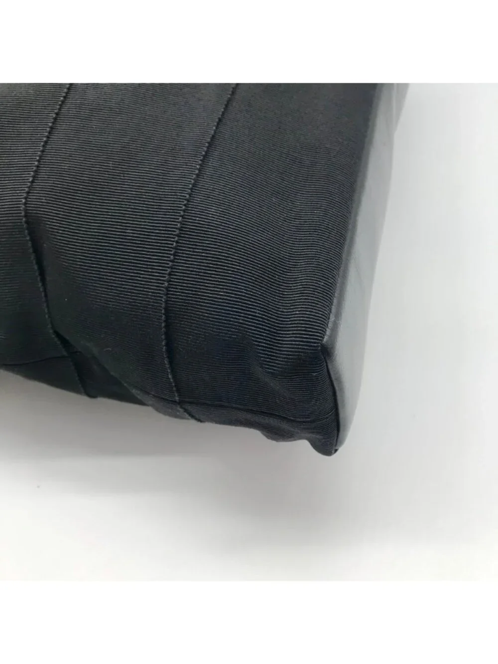 Salvatore Ferragamo Black Tiered Grosgrain Ribbon Tote Bag